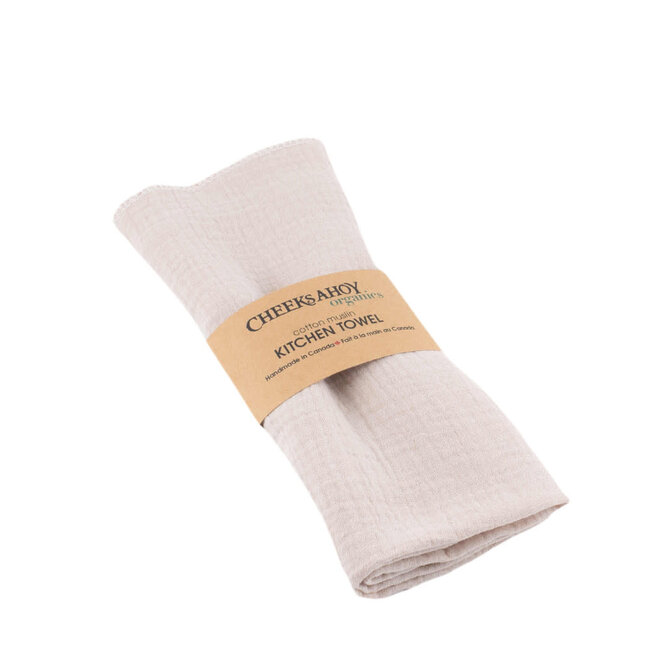 Organic Cotton Muslin Kitchen Towel