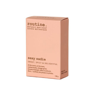 Routine Natural Beauty Sexy Sadie Bar Soap