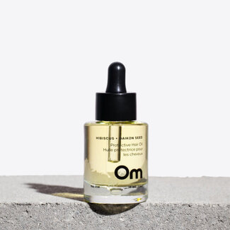 Om Organics Hibiscus + Daikon Seed Protective Hair Oil