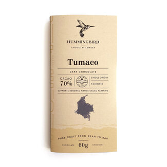 Hummingbird Chocolate Maker Tumaco 70% Bar