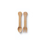 Bambu Bamboo Kids Fork + Spoon Set
