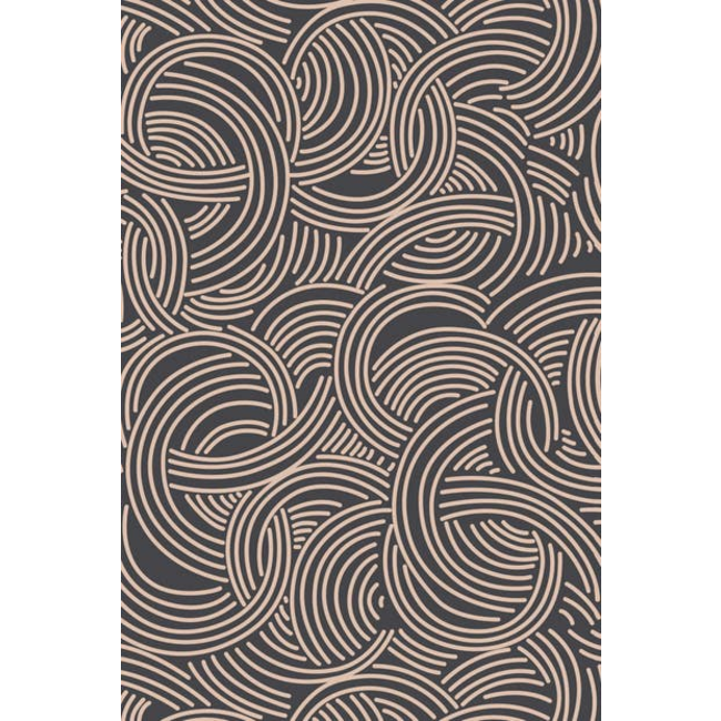 Farrow & Ball Tourbillon Wallpaper Collection Carbon Environmental