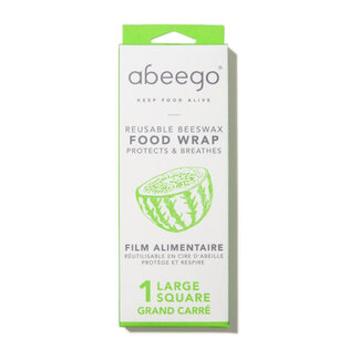 Abeego Large Square Reusable Beeswax Wrap