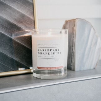 Natura Soy Raspberry Grapefruit Tumbler Jar Candle