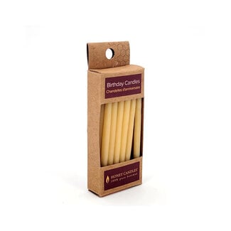 Honey Candles Birthday Beeswax Candles