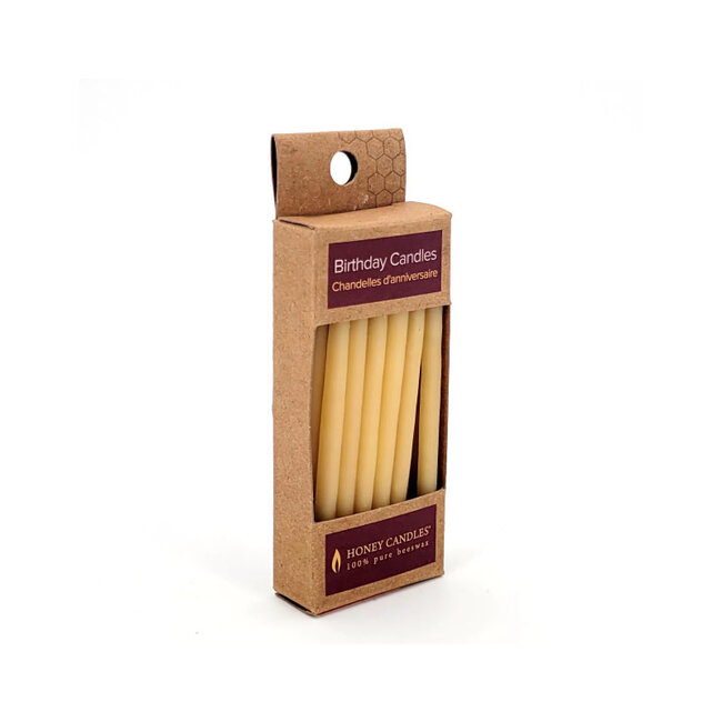 Birthday Beeswax Candles