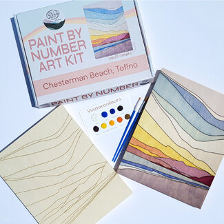 Bellamy Home Studio Paint By Number Art Kit - Chesterman Beach