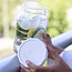 White Tough Top Mason Jar Lids