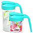 Multi Top Flip Cap Pitcher Lid With Handle