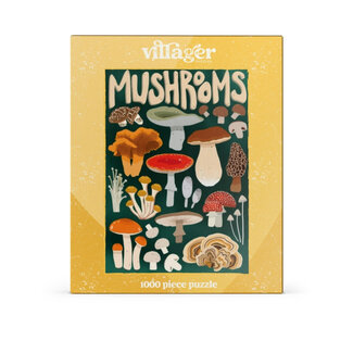 Villager Puzzles Mushroom Forager 1000 Piece Puzzle