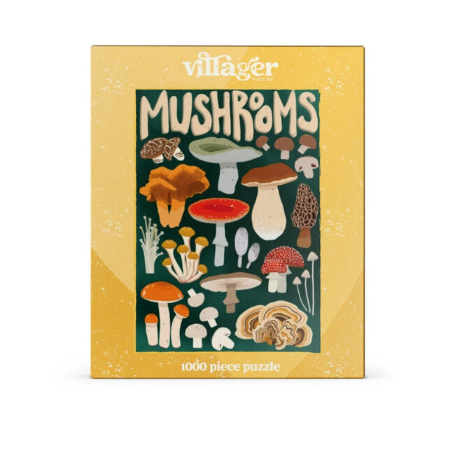 Mushroom Forager 1000 Piece Puzzle