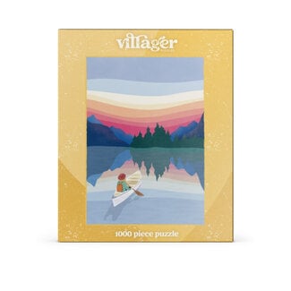 Villager Puzzles Sunrise Paddle 1000 Piece Puzzle