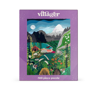 Villager Puzzles Rockies Explorer 500 Piece Puzzle