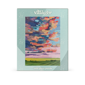 Villager Puzzles Prairie Sky 1000 Piece Puzzle