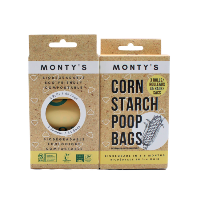 Cornstarch Poop Bags