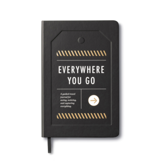Compendium Everywhere You Go - Guided Travel Journal
