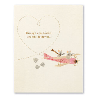 Compendium Through Ups, Downs - Anniversary Card