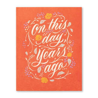 Compendium On This Day - Birthday Card