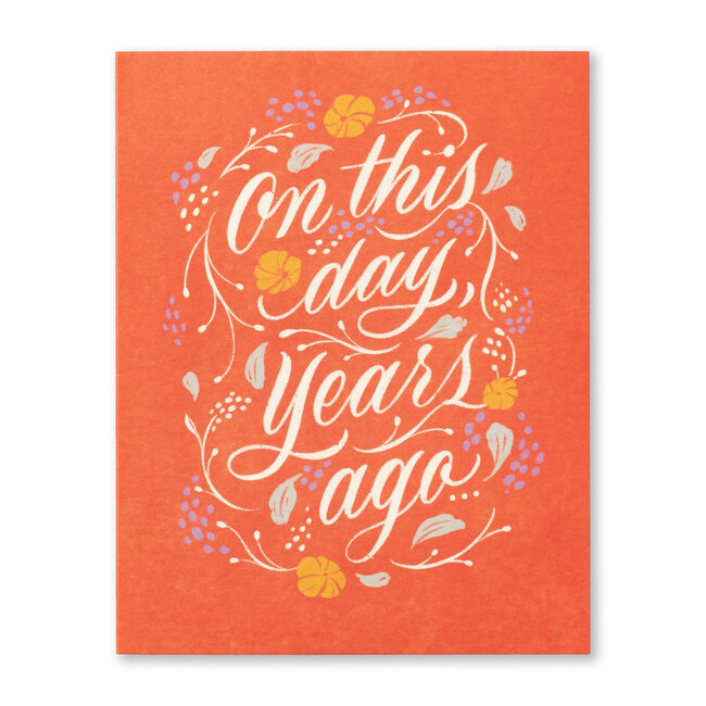 On This Day - Birthday Card