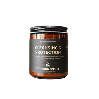 Standing Spruce Cleansing + Protection Artisan Candle