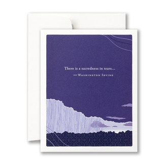 Compendium A Sacredness - Sympathy Card