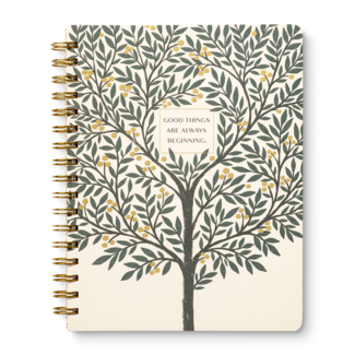 Compendium Good Things Are Always Beginning - Spiral Notebook