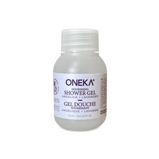 Oneka Angelica + Lavender Mini Nourishing Shower Gel