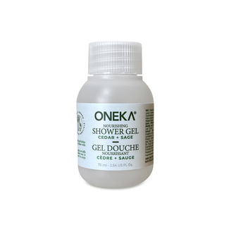 Oneka Cedar + Sage Mini Nourishing Shower Gel