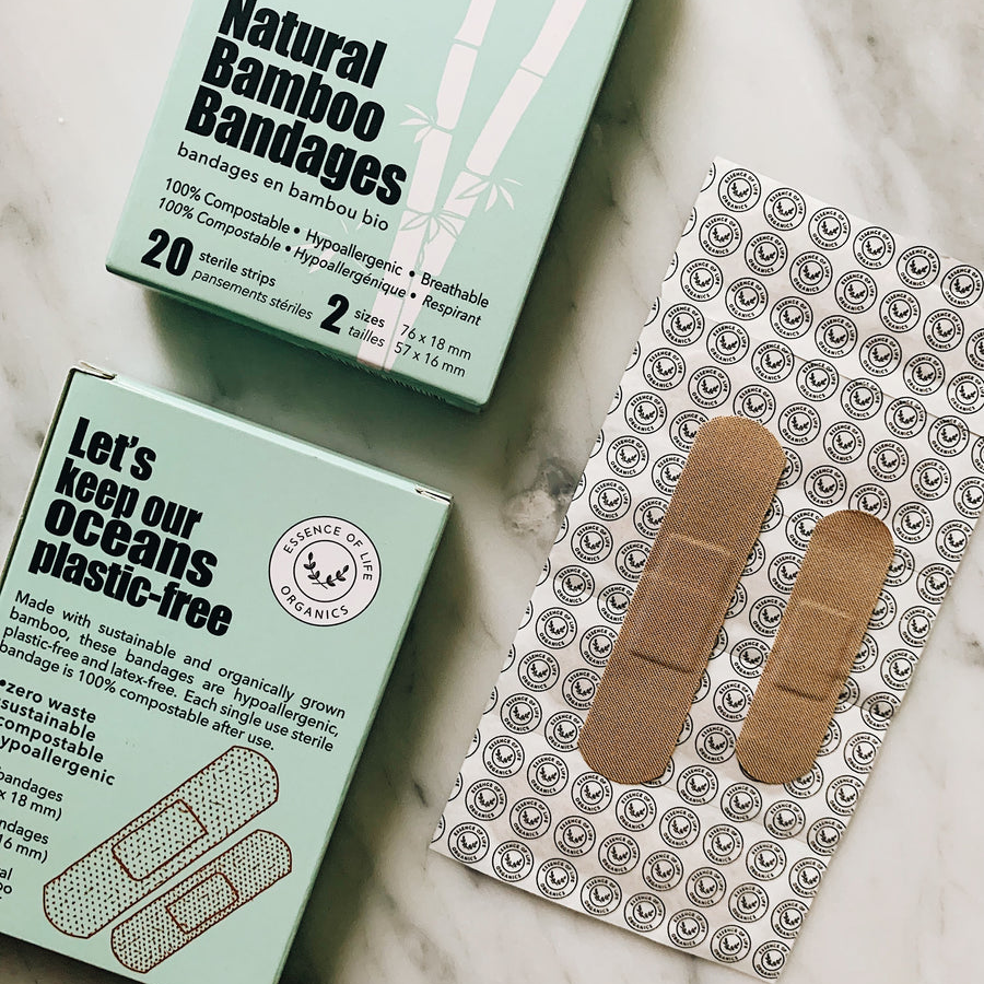 Natural Bamboo Bandages - Carbon Boutique