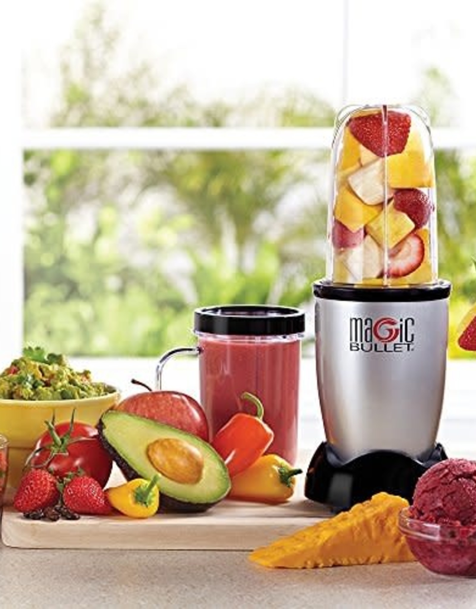 Magic Bullet Magic Bullet Blender, Small, Silver, 11 Set - Level Up Appliances & More