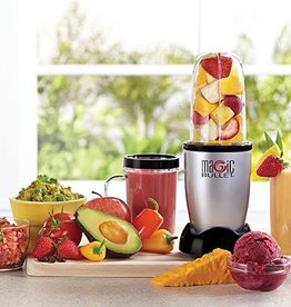 Magic Bullet Magic Bullet Blender, Small, Silver, 11 Piece Set