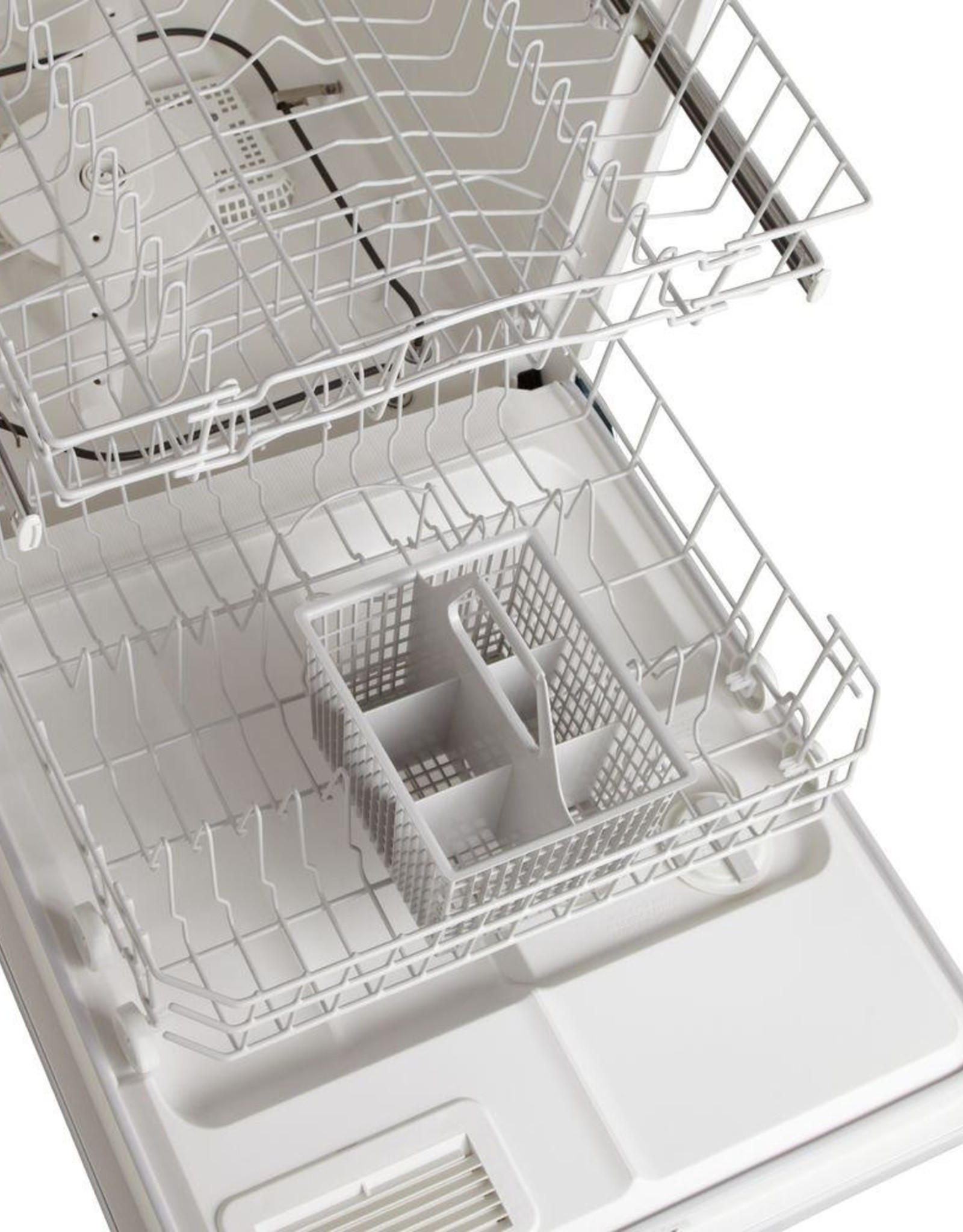 GE GE 64-Decibel and Hard Food Disposer Built-In Dishwasher (White) (Common: 24 Inch; Actual: 24-in)