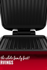 George Foreman George Foreman Classic Plate Electric Indoor Grill and Panini Press 4-Servings