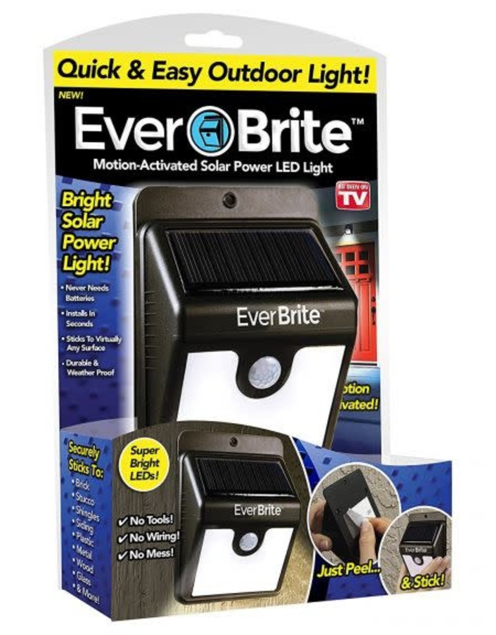 Ever Brite Motion Activated LED Solar Light