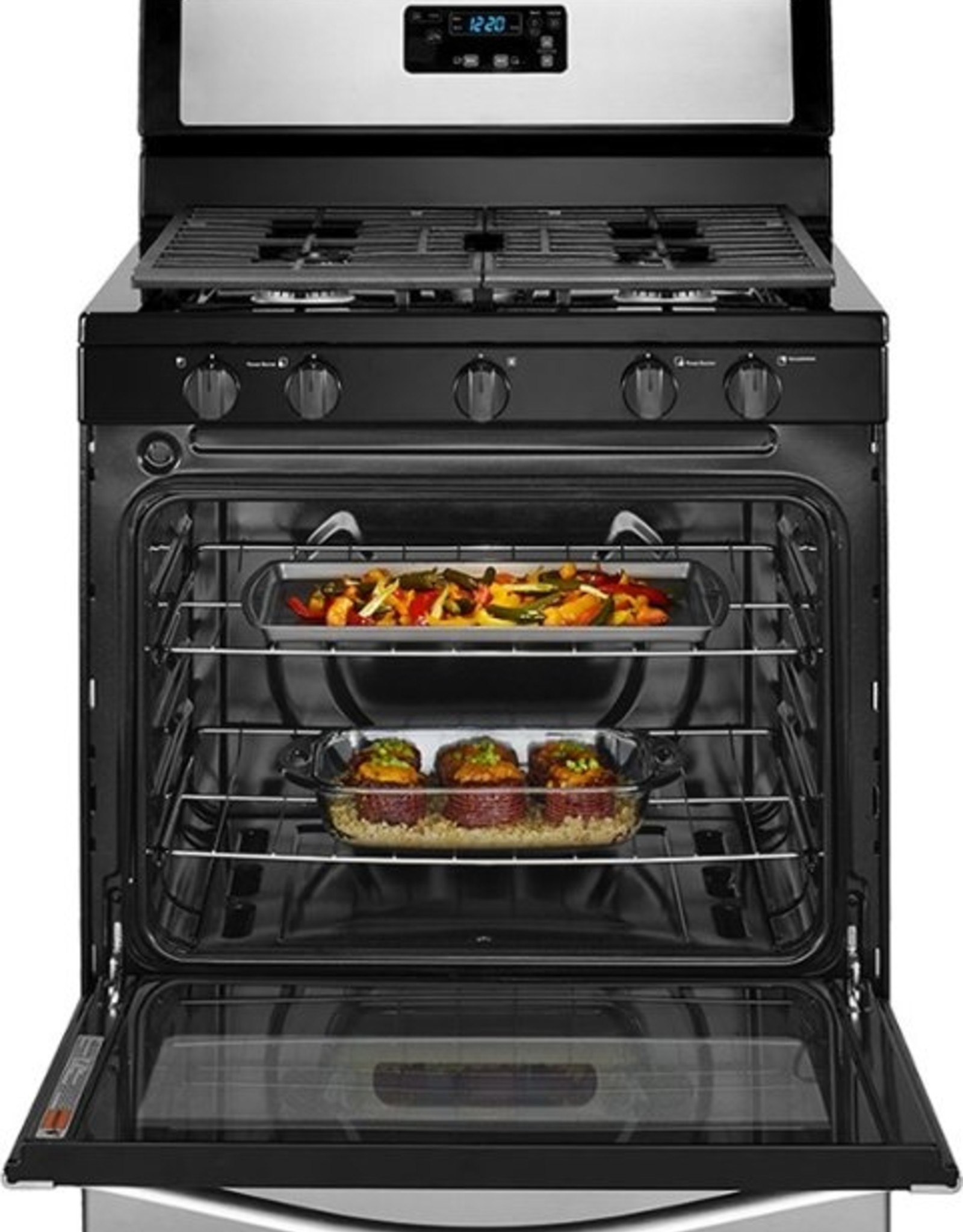 Whirlpool Whirlpool 5.1 cu freestanding gas range - used