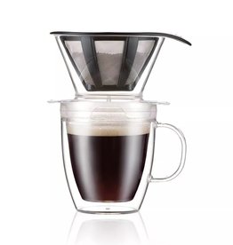 Pour Over Single Serve Coffee Maker with Mug