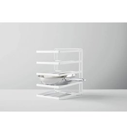 Kitchen Cabinet Pan Organizer White - Made By Design
