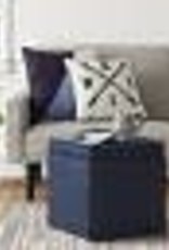 Storage Ottoman Navy - Room Essentials