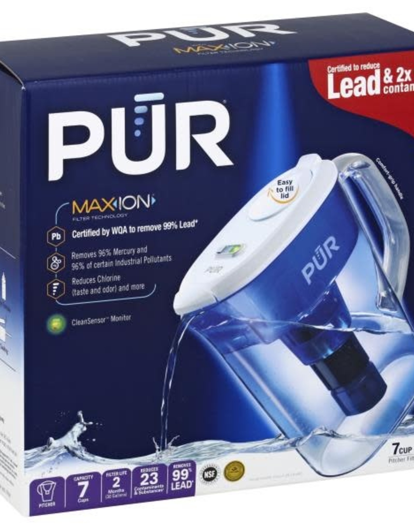 PUR 7 Cup Basic Pitcher Filtration System