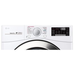 GE LG Stackable Electric Dryer with Turbo Steam