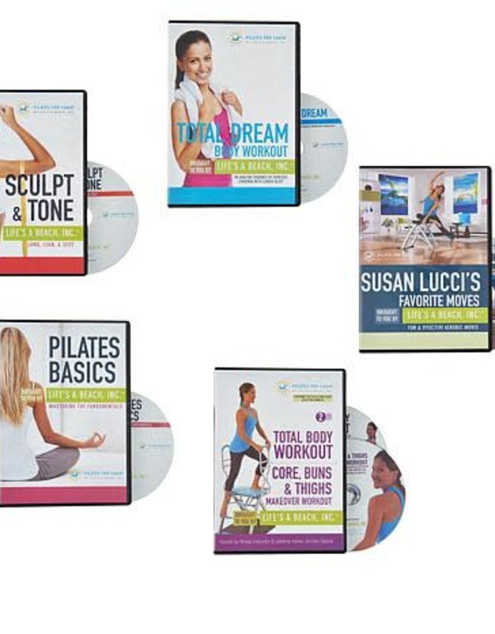 Pilates Pro Chair with 6 DVDs