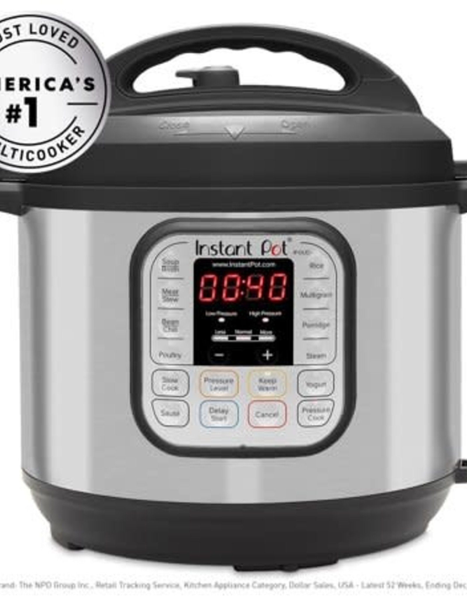 Instant Pot DUO60 6-Quart 7-in-1 Multi-Use Programmable Pressure Cooker, Slow Cooker, Rice Cooker, Sauté, Steamer, Yogurt Maker and Warmer Instant Pot DUO60 6-Quart 7-in-1 Multi-Use Programmable Pressure Cooker, Slow Cooker, Rice Cooker, Sauté, Steamer
