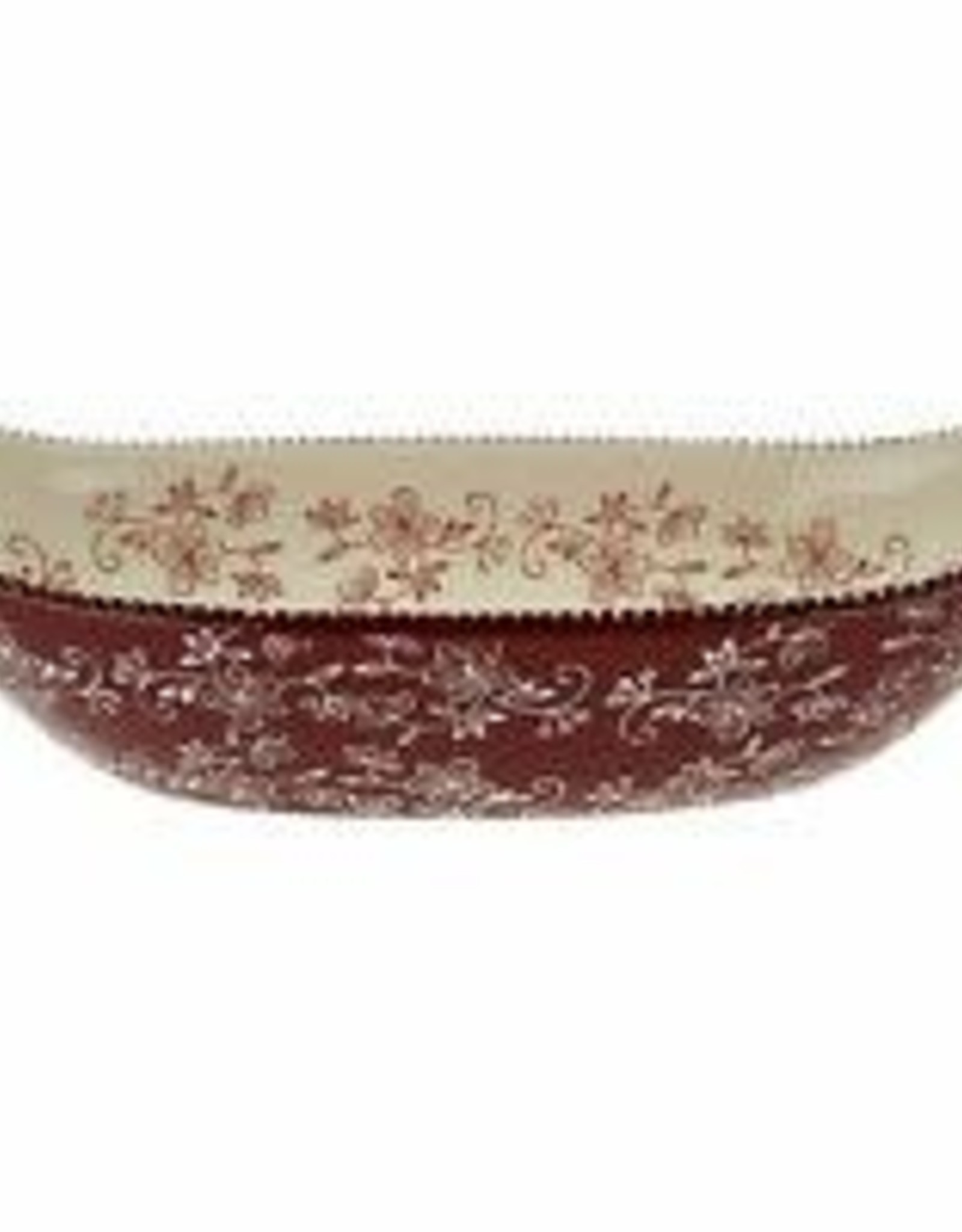 Temp-tations Old World 15" x 7" Oval Centerpiece Bowl