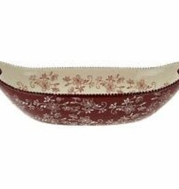 Temp-tations Old World 15" x 7" Oval Centerpiece Bowl
