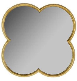 Threshold Quatrefoil Decorative Wall Mirror Gold Finish - Threshold™