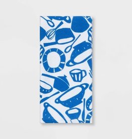 Kitchen Towel Blue White - Room Essentials