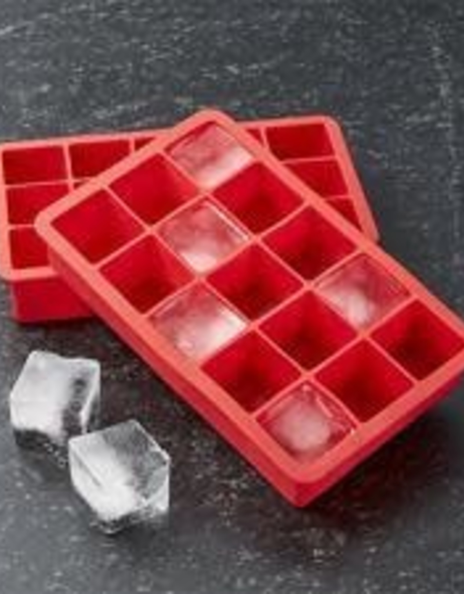 Houdini Silicone Ice Tray Red
