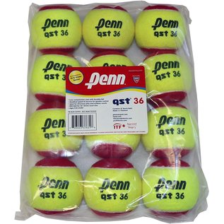 Head/Penn Penn QST 36 Red/Yellow Felt 12 pack