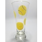 SheDesigns Hand Painted Pilsner Glass Tennis