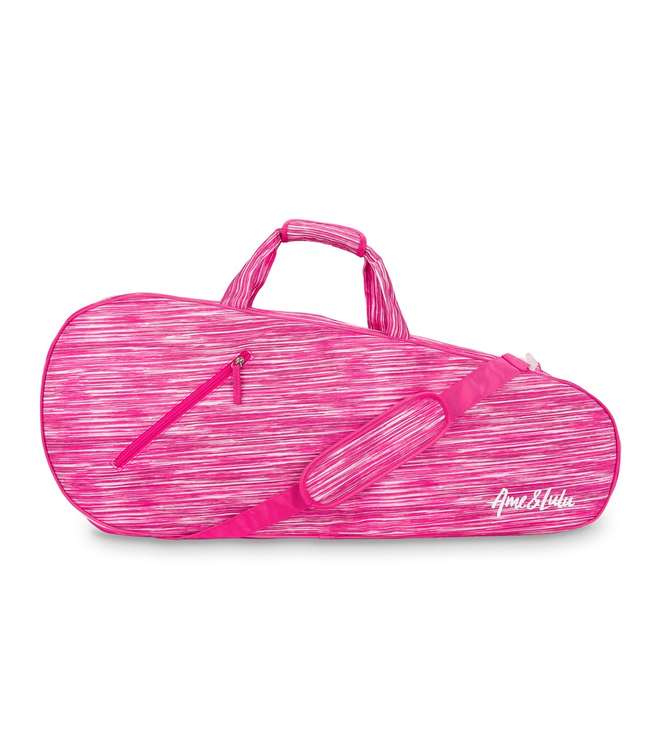 Ame&Lulu Pink Grunge 3 Racquet Bag
